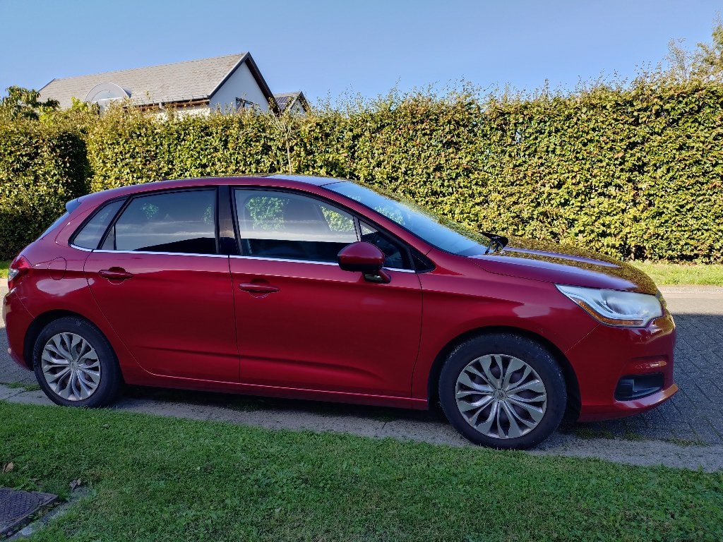 Rode Citroën C4, Auto's, Voorwielaandrijving, Euro 5, Stof, Zwart