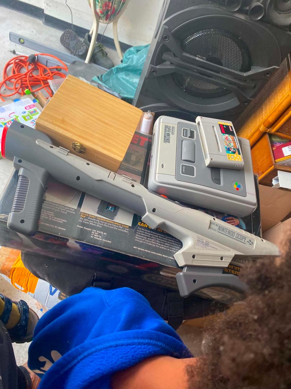 Super Nintendo NES, Enlèvement