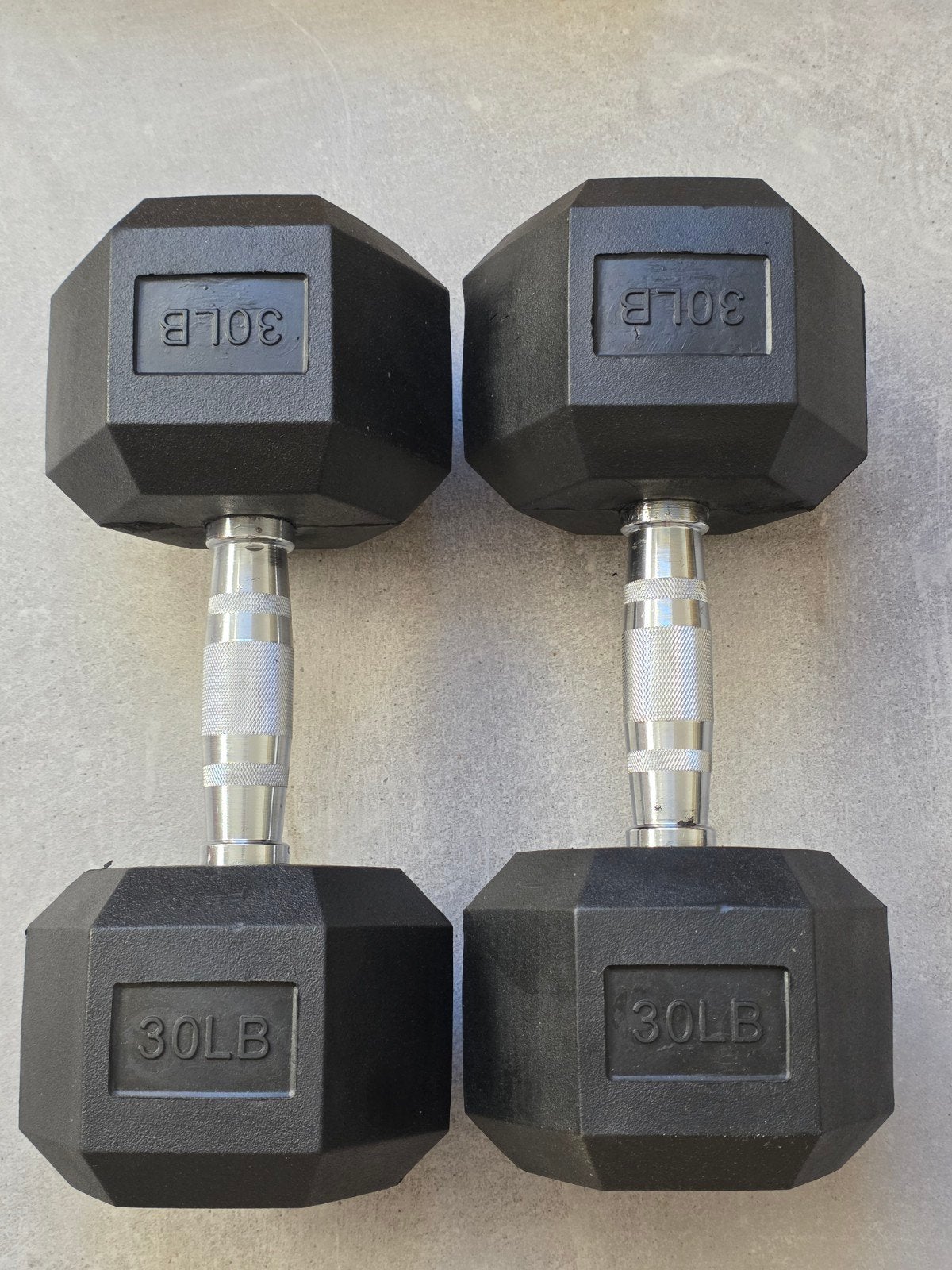 NIEUW — Signature Fitness zeshoekige halter van 30 pond, Ophalen of Verzenden, Nieuw, Benen, Dumbbell