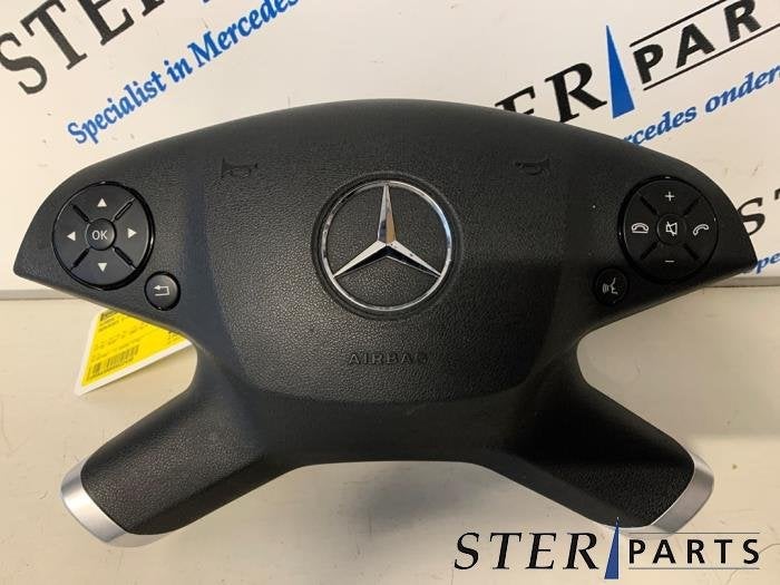 Airbag gauche (volant) d'un Mercedes E-Klasse, 3 mois de garantie, Utilisé, -, -
