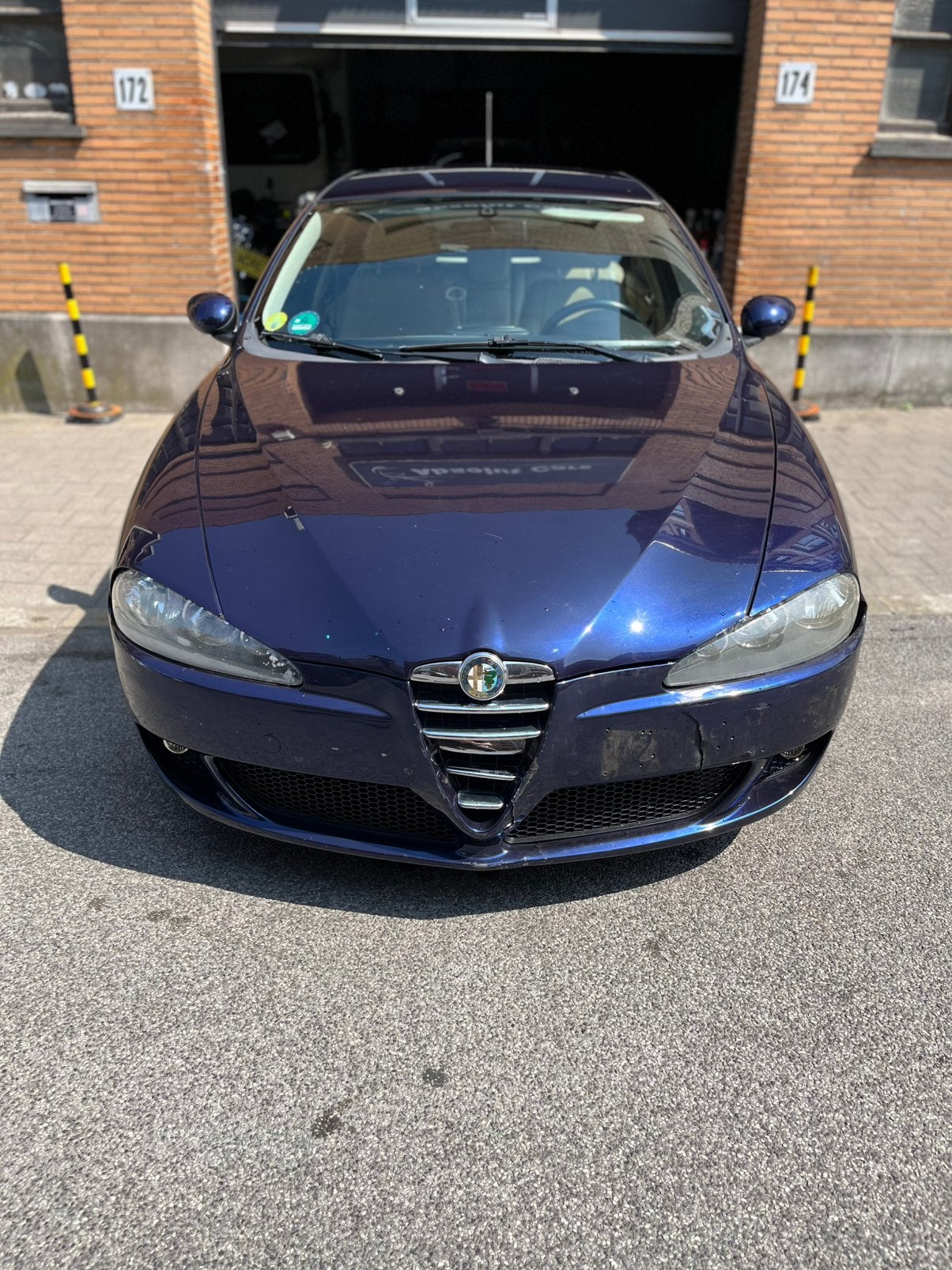 Alfa Romeo 147, Auto's, Leder, Particulier, Te koop, Benzine