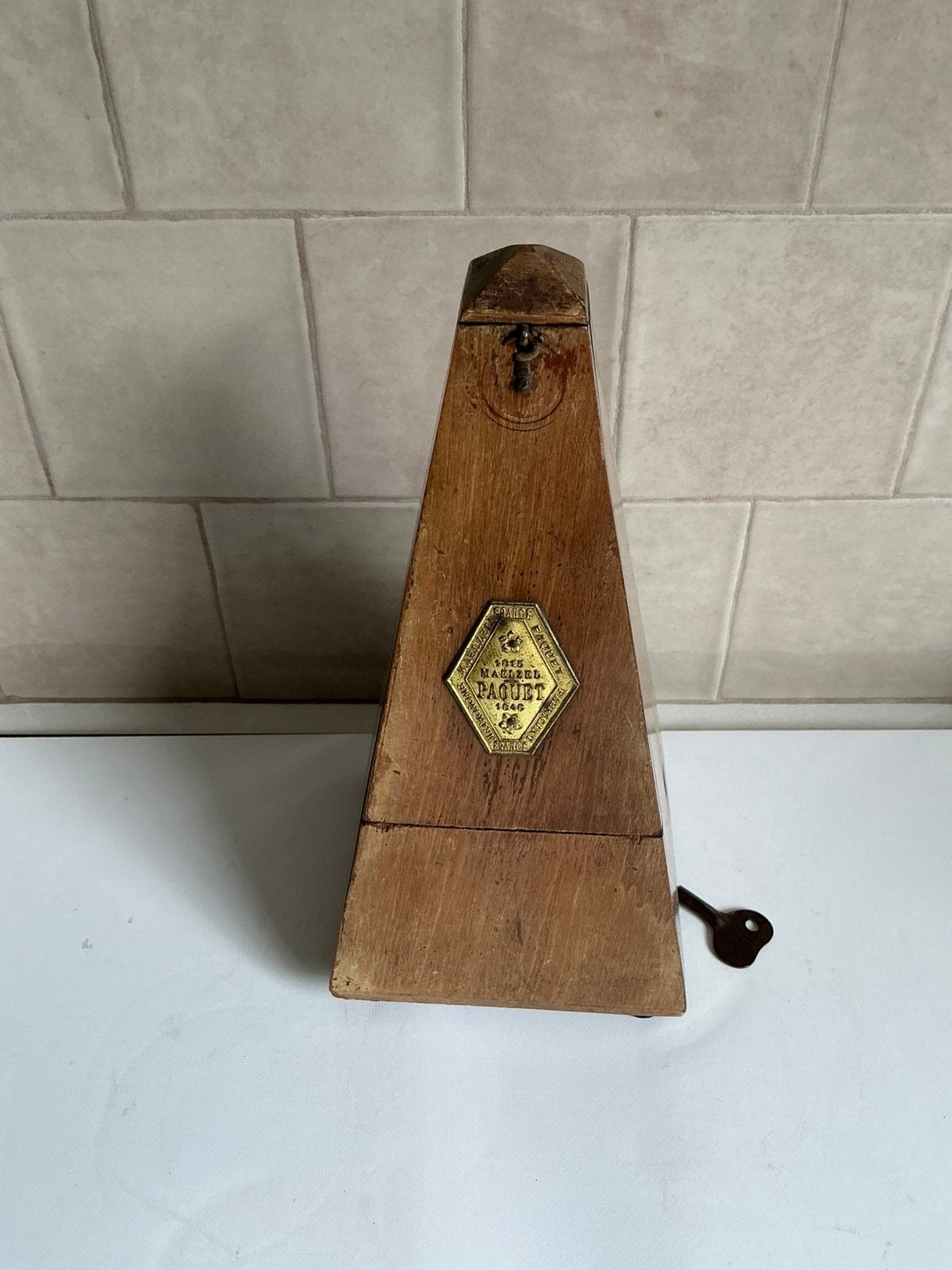 Métronome Maelzel antique., Musique & Instruments, Enlèvement ou Envoi, Utilisé