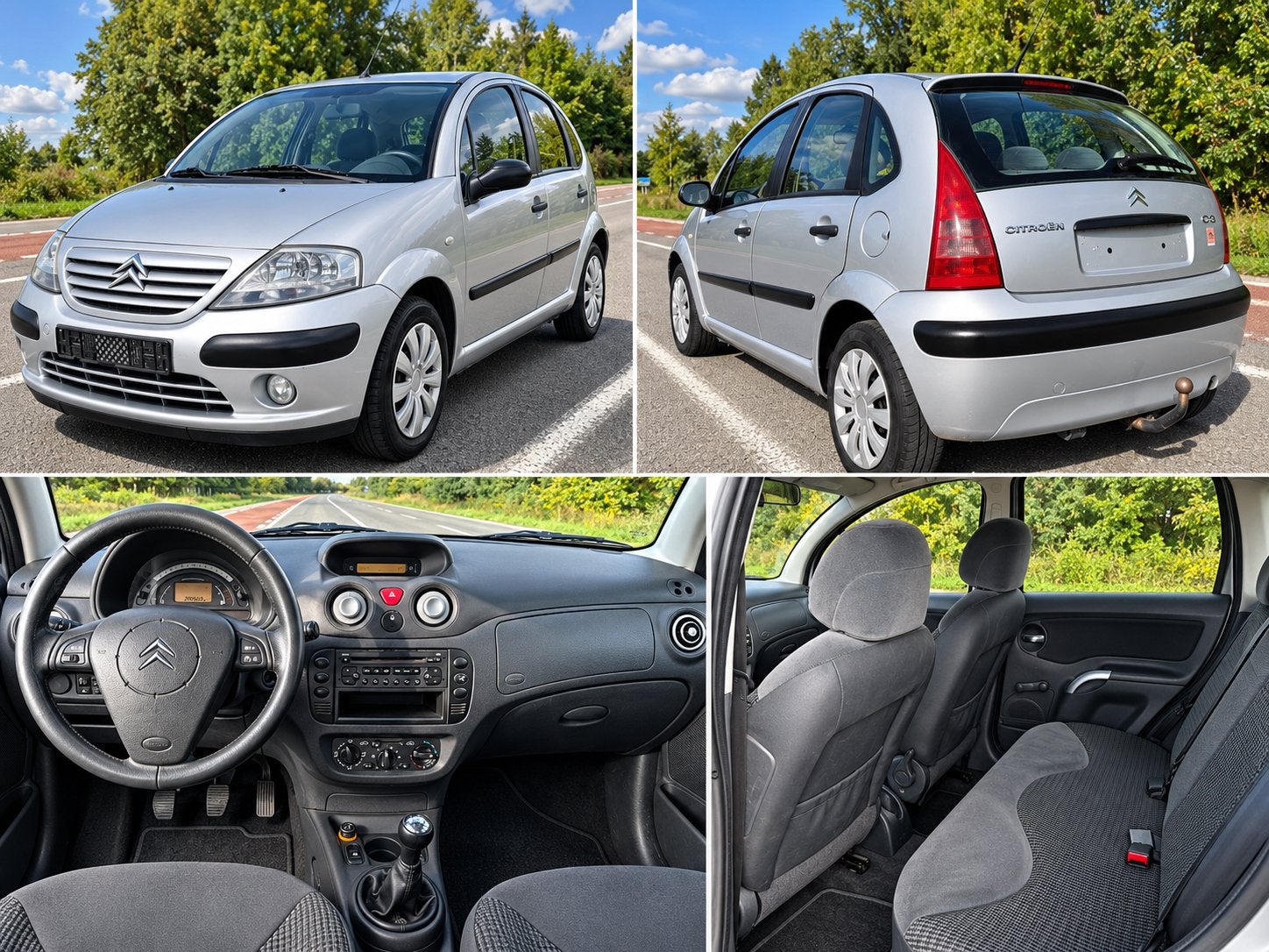 Citroën C3 1.4i | Airco | Cruise | Roule très bien, Autos, Argent ou Gris, Achat, Boîte manuelle, 5 portes