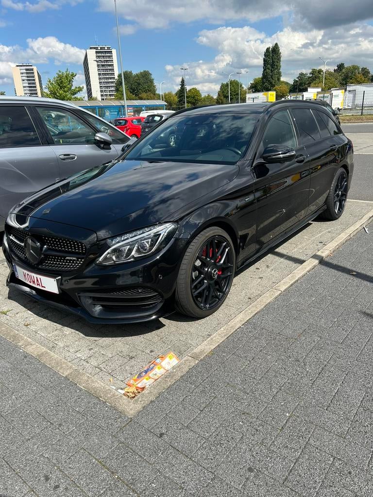 C43 amg, Auto's, Automaat, Euro 6, Zwart, Leder