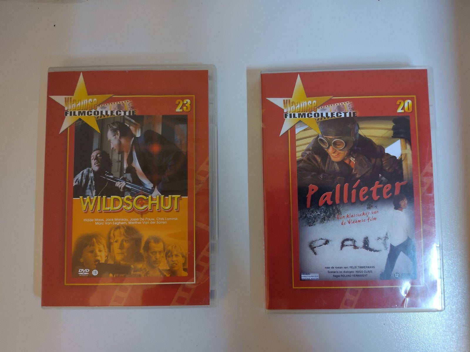 2 Dvd's, Vlaamse filmcollectie , Pallieter en Wildschut, Ophalen of Verzenden