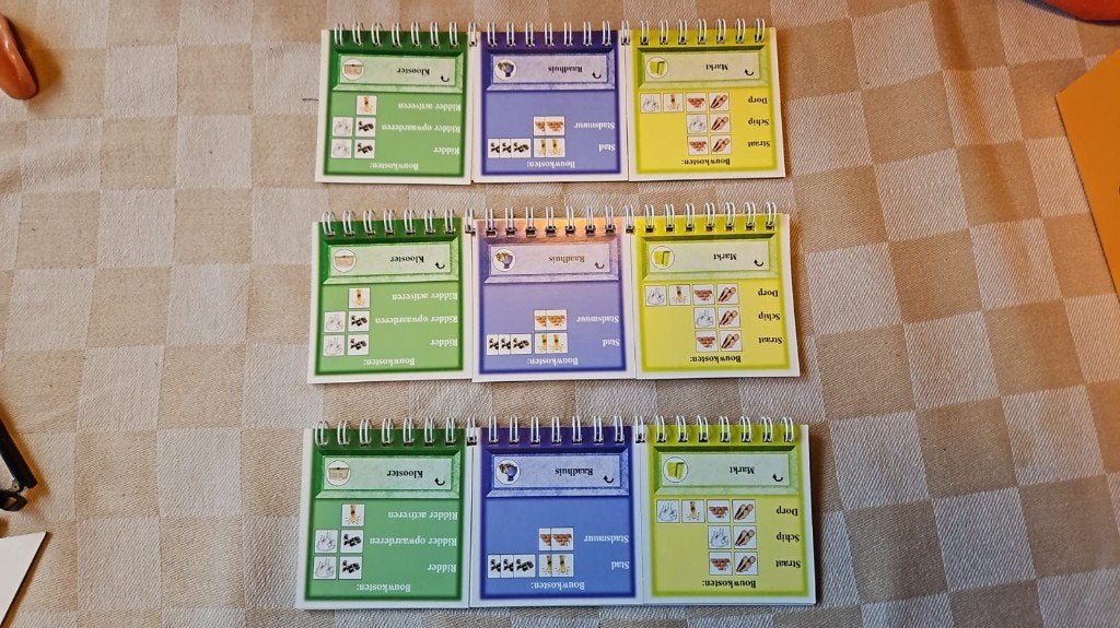 bordspel onderdelen Catan Steden en Ridders kalenders, 1 ou 2 joueurs, Enlèvement ou Envoi, Neuf, 999 games