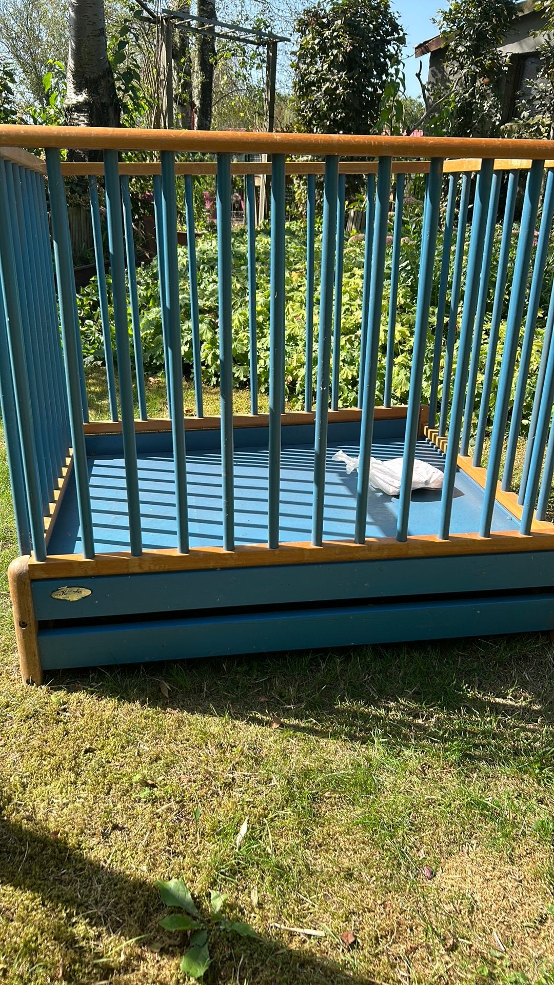 Babypark, Kinderen en Baby's, Ophalen, Gebruikt, Rechthoekig, In hoogte verstelbaar
