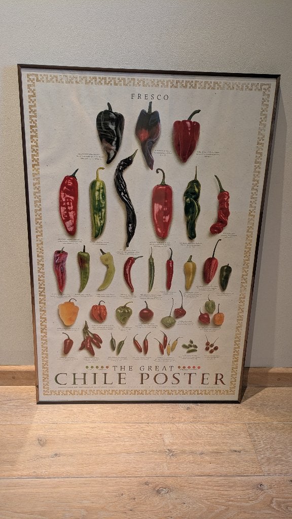 Poster avec cadre, Avec image, Comme neuf, Métal, Œuvre encadrée