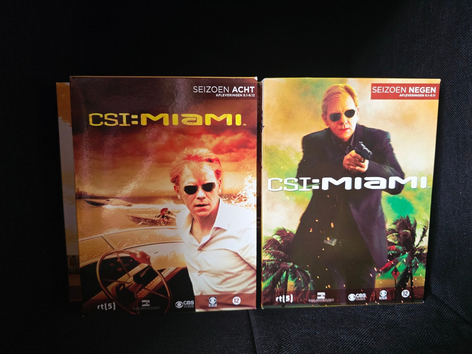 CSI: Miami - dvd-verzamelbox - seizoen 8 - 9, Cd's en Dvd's, Dvd's | Tv en Series, Boxset, Ophalen of Verzenden, Zo goed als nieuw