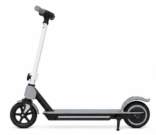 Elektrische Kinderstep Grijs 15 km/u, 20 km Bereik & LED, Ophalen of Verzenden, Nieuw