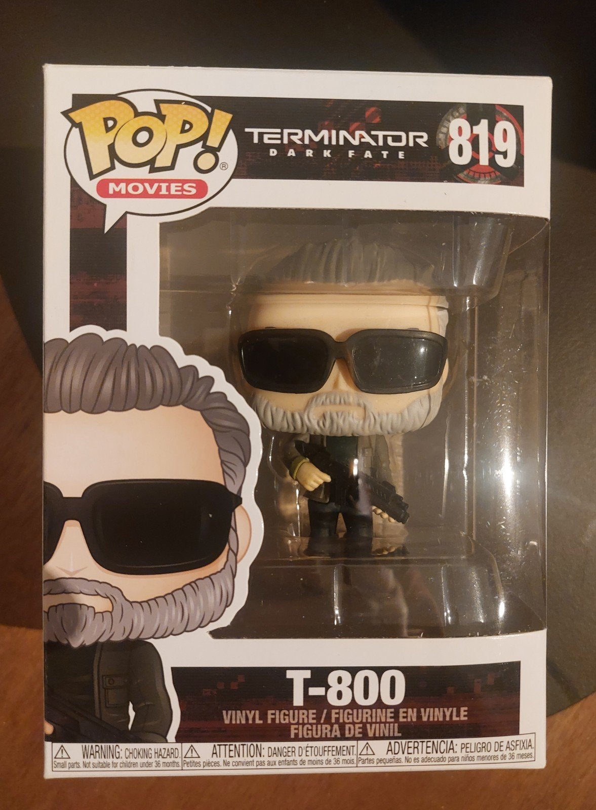Terminator Dark Fate T-800 Funko, Verzamelen, Ophalen, Zo goed als nieuw