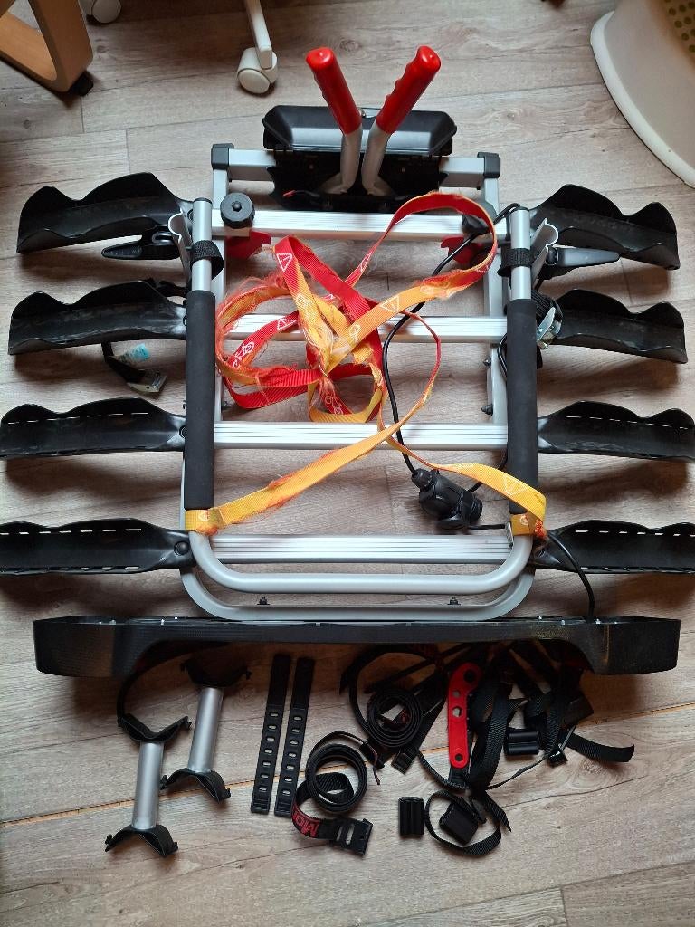 porte vélos  Mont Blanc, Enlèvement, 3 vélos ou plus, Utilisé, Support d'attelage