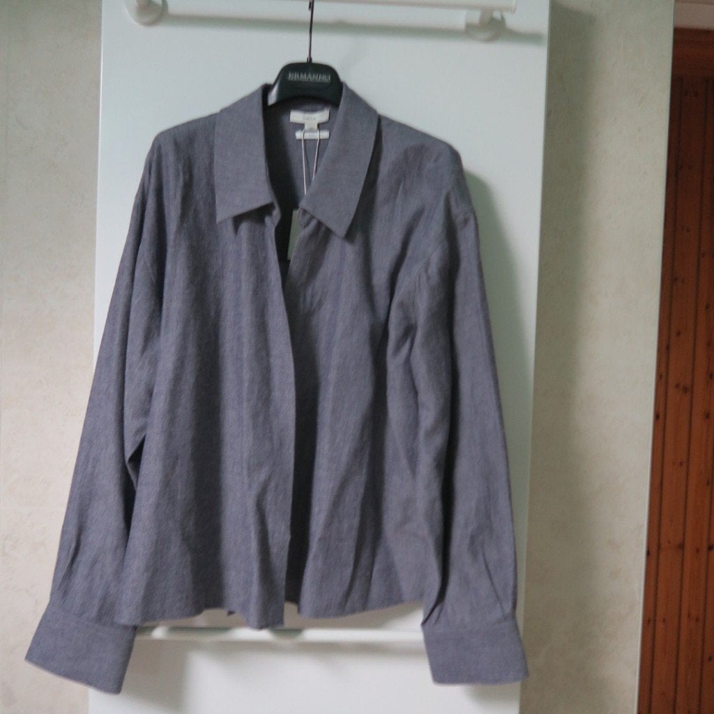 Losvallend jasje nieuw jeanskleur Vince mt XL, Kleding | Dames, Overige kleuren, Maat 46/48 (XL) of groter, Nieuw, Ophalen of Verzenden