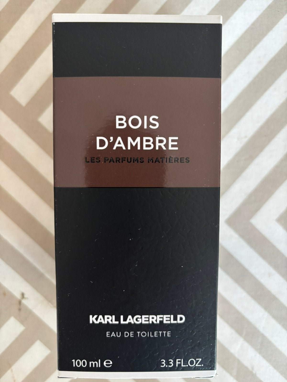 Parfum Karl Lagerfeld - 100 ml - Bois D’Ambre, Handtassen en Accessoires, Uiterlijk | Parfum, Ophalen, Nieuw