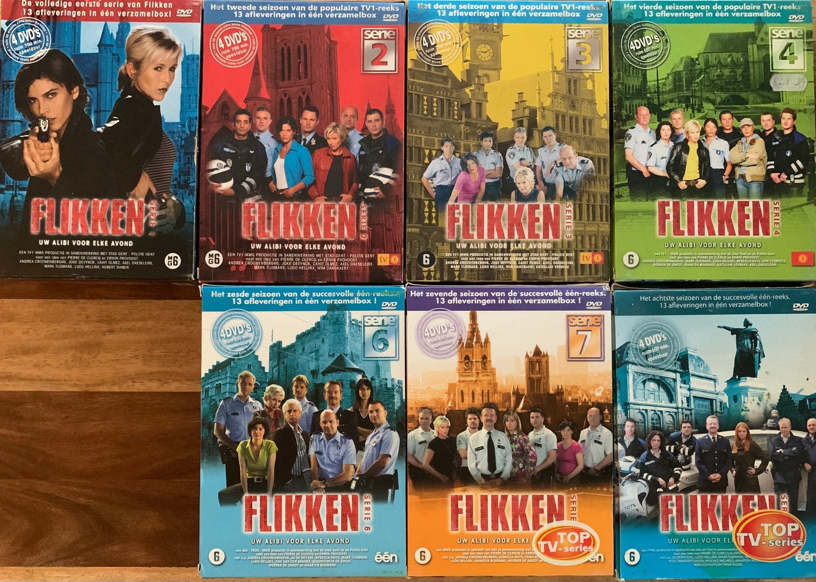 Flikken, Cd's en Dvd's, Ophalen of Verzenden, Zo goed als nieuw, Seizoen 1