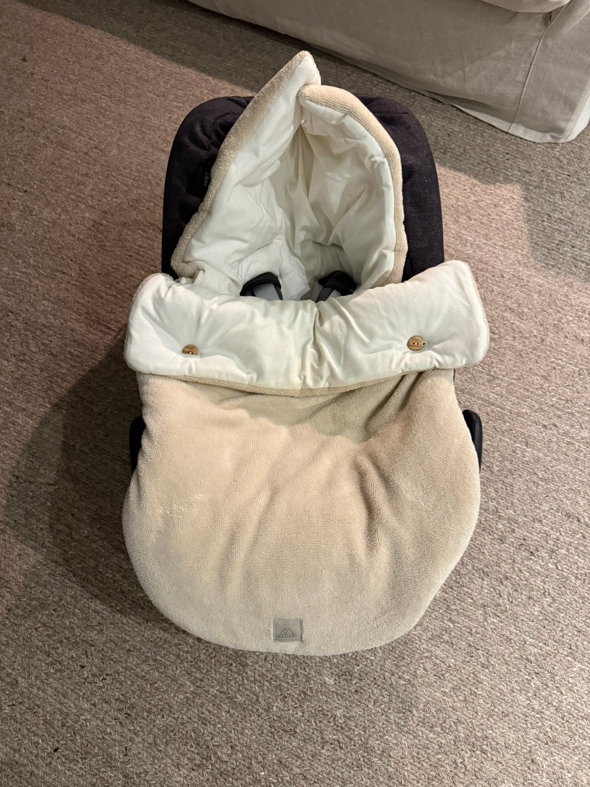 Nanami voetenzak, Ophalen, Zo goed als nieuw, Kinderwagen, Overige merken