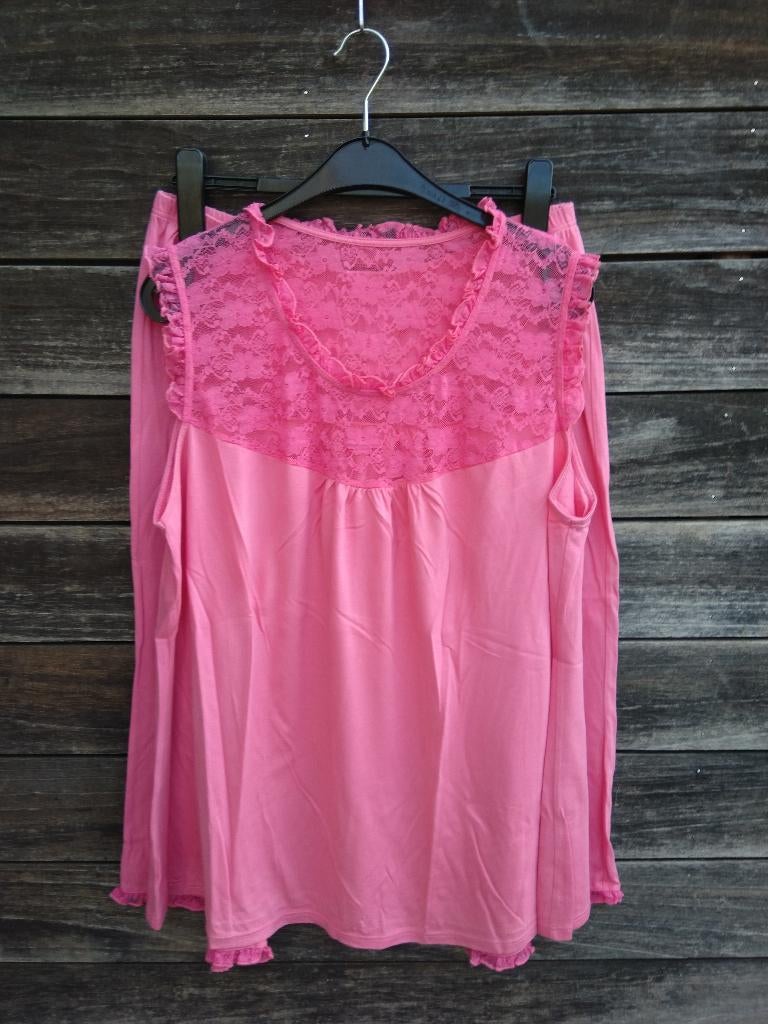 Fuchsia Pyjama Van Het Merk Vandy In T XXL, Kleding | Dames, Vandy, Maat 46/48 (XL) of groter, Ophalen of Verzenden, Zo goed als nieuw
