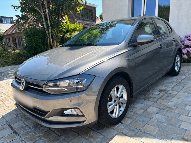 VW Polo VI boîte auto DSG – 25.500 km – 1er propriétaire, Argent ou Gris, Achat, Euro 6, Chargement par induction pour smartphones