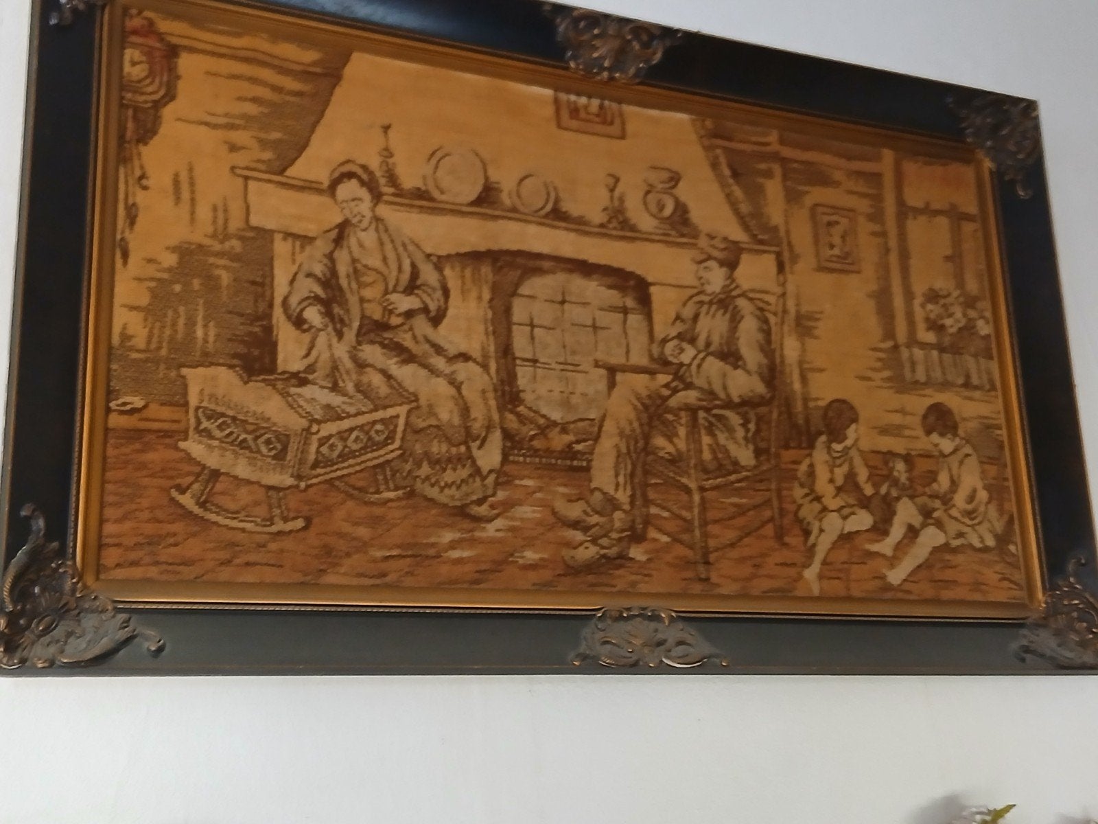 kader met tapijt te koop prijs 150euro afhalen heule, Ophalen of Verzenden