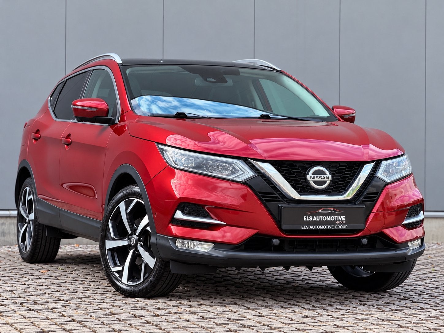Nissan Qashqai 1.5 dCi Euro 6 | Panorama | 360 | Cuir | Navi, Rouge, Achat, Euro 6, Entreprise