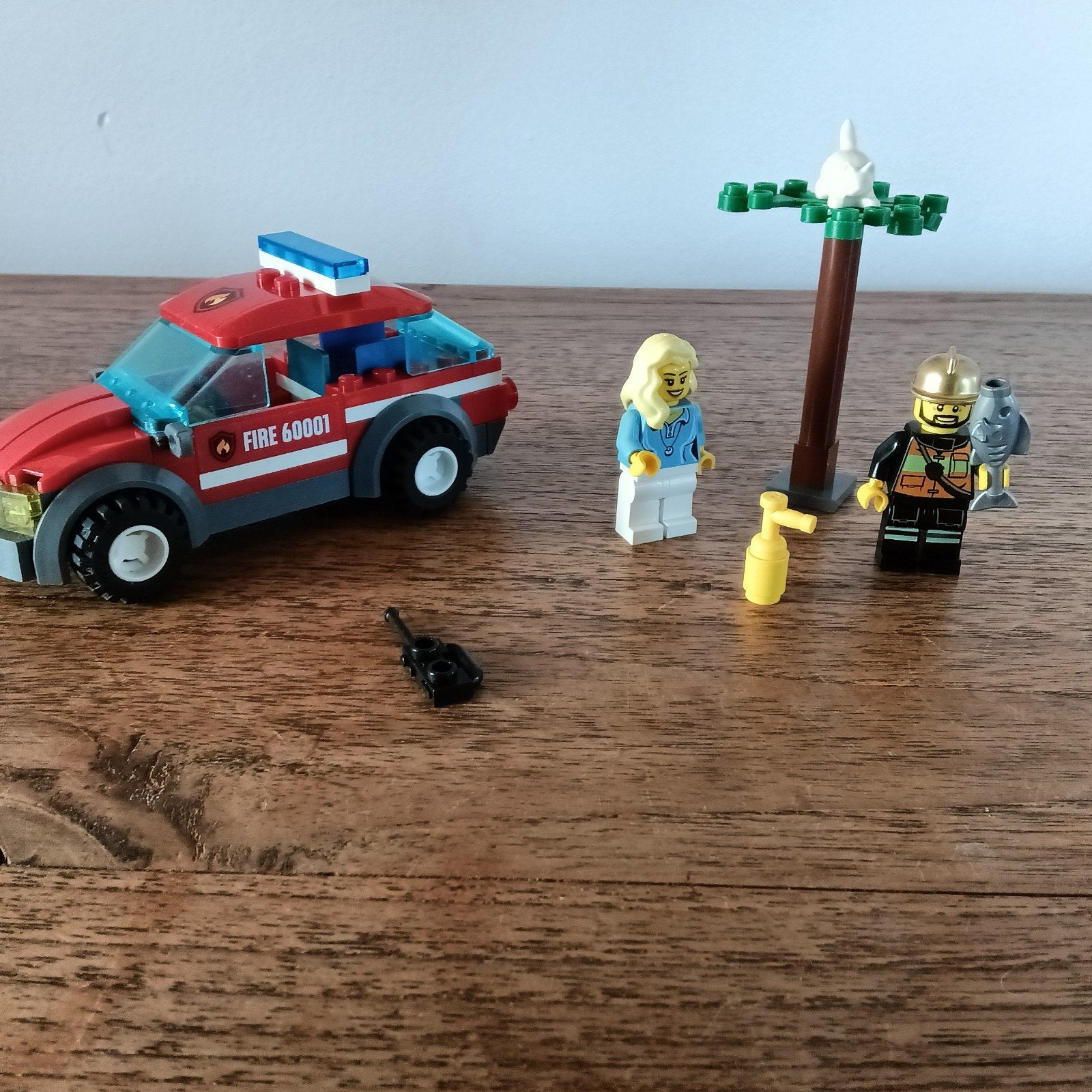 Lego 60001: Brandweercommandant, City, Lego, Ophalen of Verzenden, Complete set