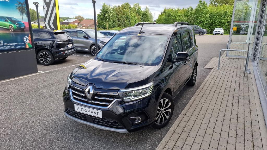 Renault Kangoo AUTOMAAT 1332cc/130Pk, airco, GPS, camera, Auto's, Renault, Monovolume, Euro 6, 4 cilinders, Leder en Stof