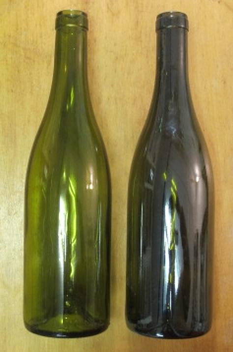 bouteilles de vin vides, Enlèvement, Utilisé, Vin rouge