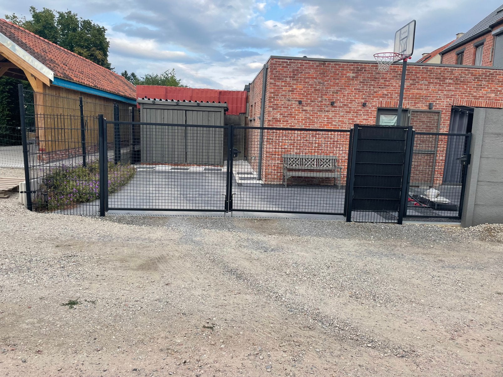 Tuinpoort, Ophalen, Gebruikt, Draaipoort