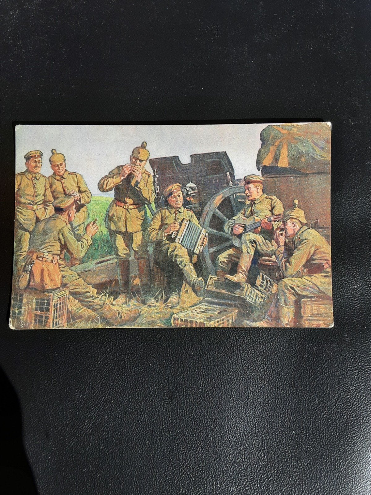 Carte postale Armée Allemande 1915-1916, Enlèvement ou Envoi