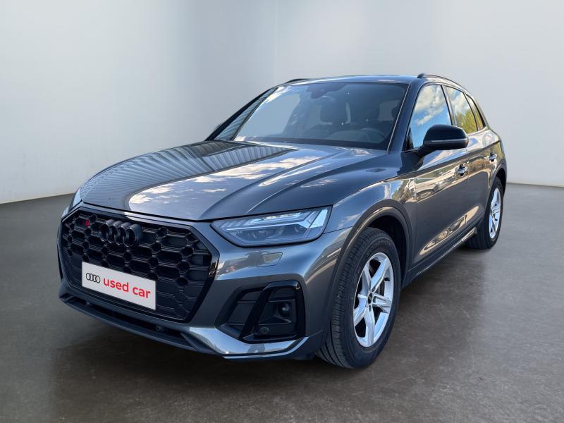 Audi Q5 S-Line- GPS*Caméra*DriveSelectToit pano ouvrant*Car, Argent ou Gris, Achat, Euro 6, Entreprise
