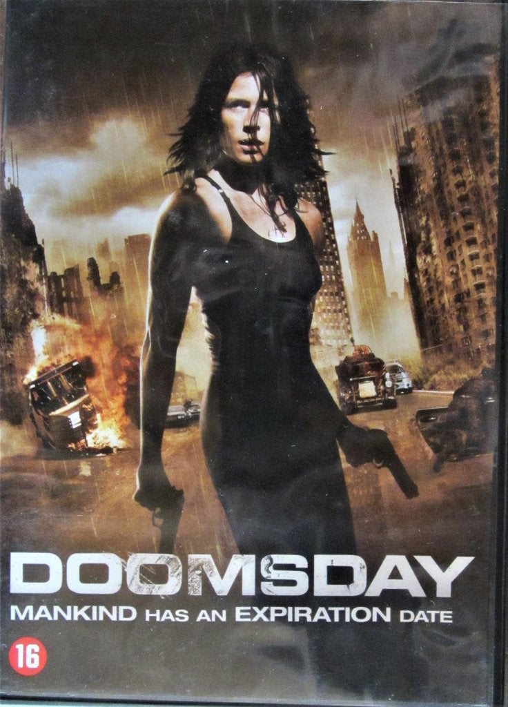 DVD ACTIE- DOOMSDAY, MANKIND HAS AN EXPIRATION DATE, Enlèvement ou Envoi, Anglais, Tous les âges, Thriller d'action