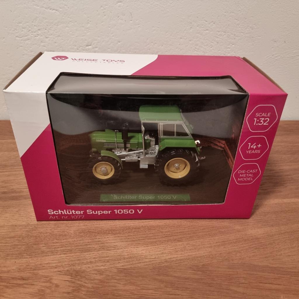 Jouets blancs Schlüter Super 1050 V, Enlèvement ou Envoi, Neuf, Tracteur et Agriculture, Autres marques