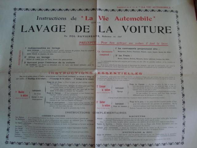 Lot de 2 objets automobiles 1907 et 1930, Envoi, Utilisé, Général