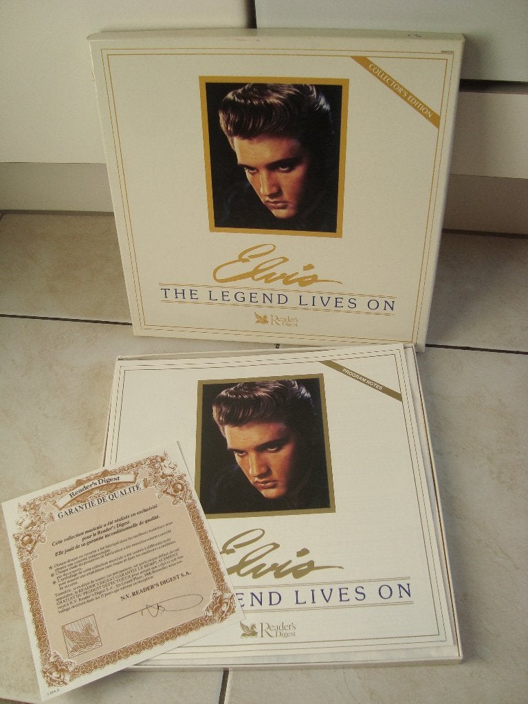 coffret vinyles Elvis Presley collection the legend lives on, Coffret, Enlèvement, Comme neuf, Coffret