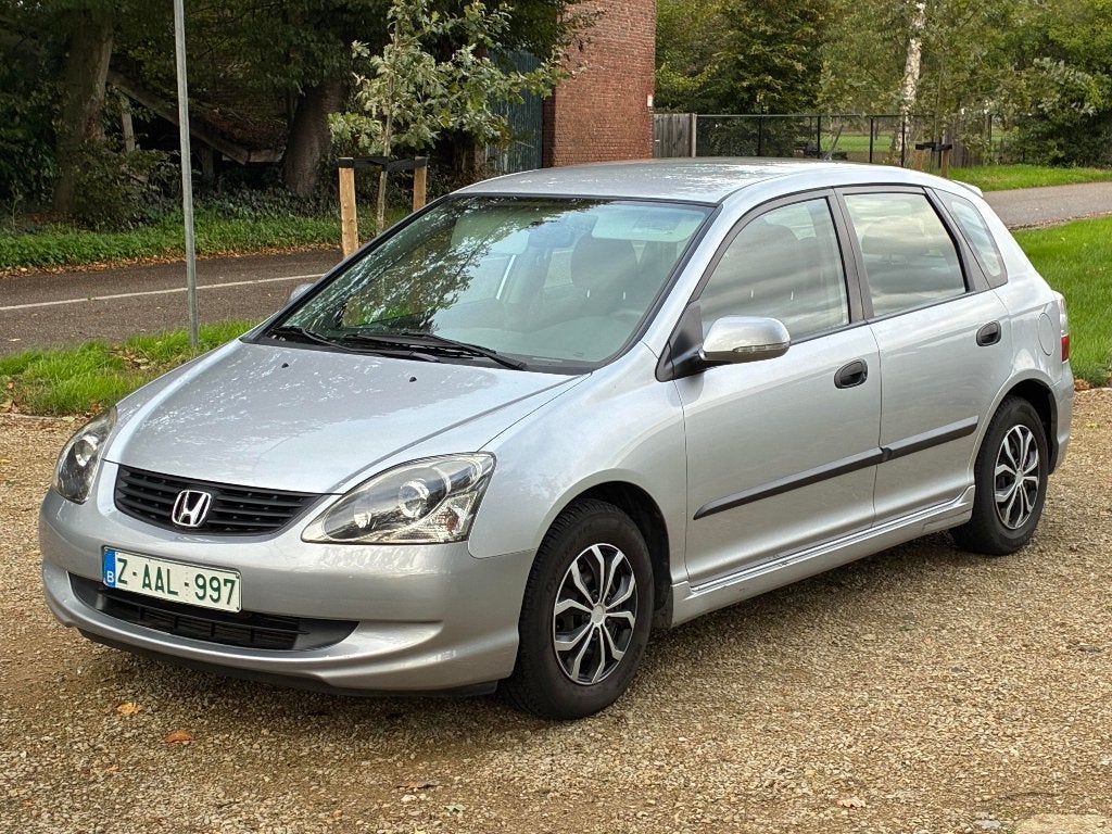 Honda Civic 1.4 benzine Automaat! Heel mooie staat., Auto's, Stof, Zwart, 4 cilinders, Particulier