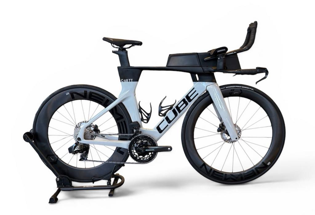 Cybe Aerium C:68X triatlon tt fiets, S, Sram, showroomstaat, Vélos & Vélomoteurs, Vélos | Vélos de course, Comme neuf, Frein à disque