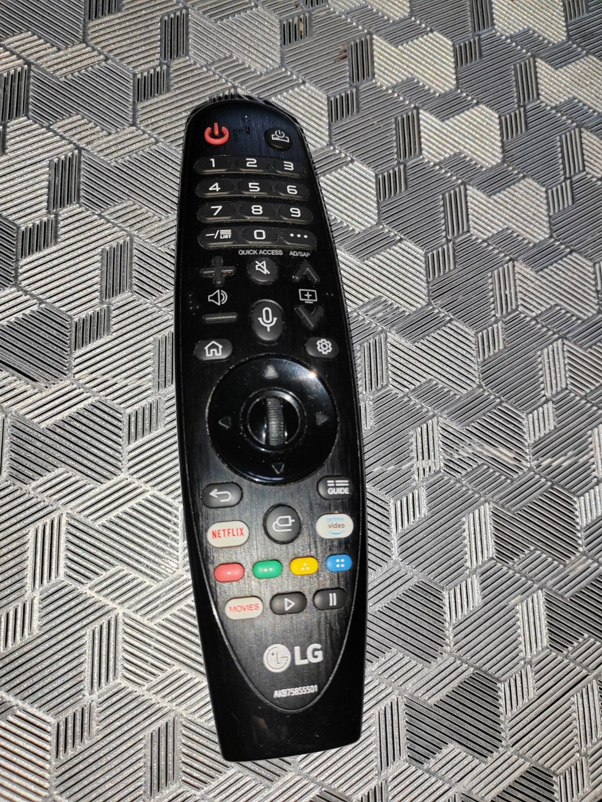 Télécommande LG vocale et tactile, TV, Hi-fi & Vidéo, Télécommandes, Enlèvement