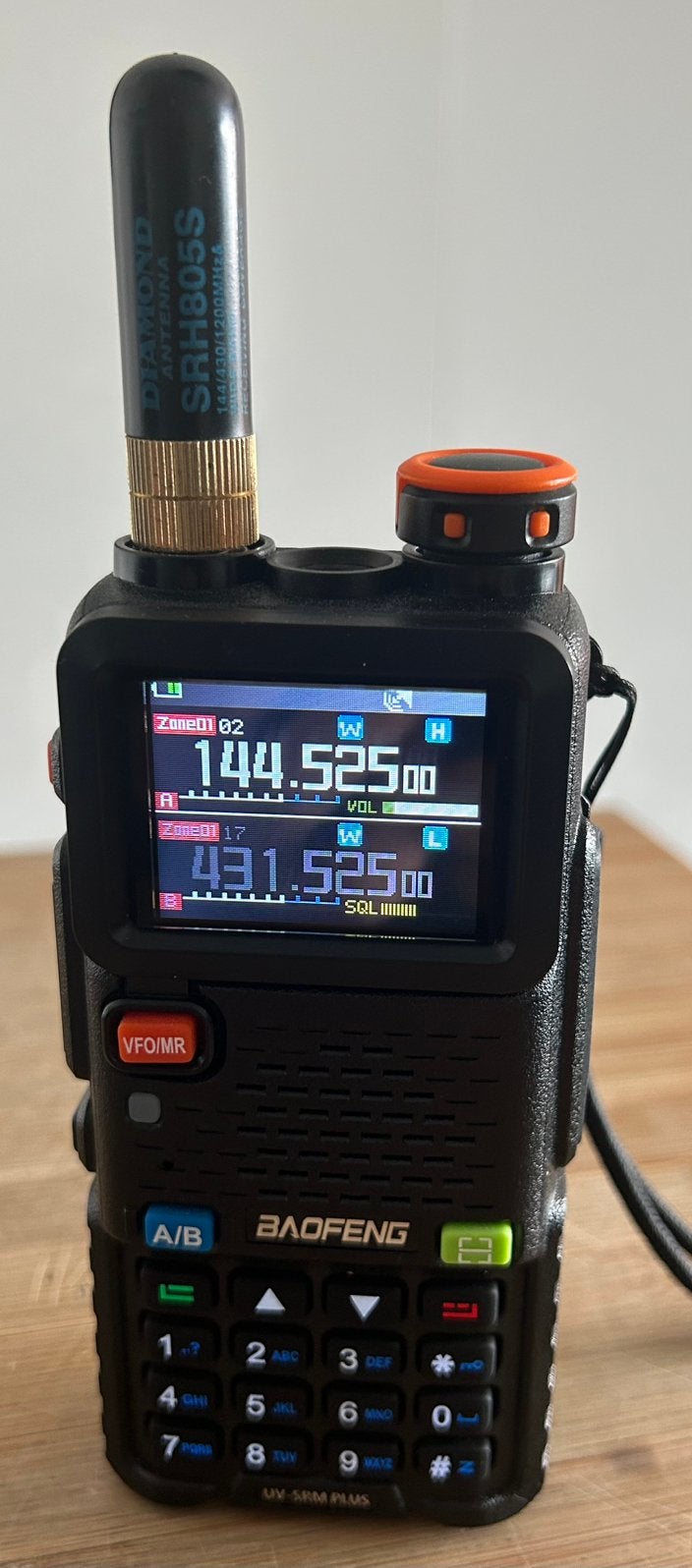 Baofeng UV-5RM Plus, Ophalen of Verzenden, Zo goed als nieuw