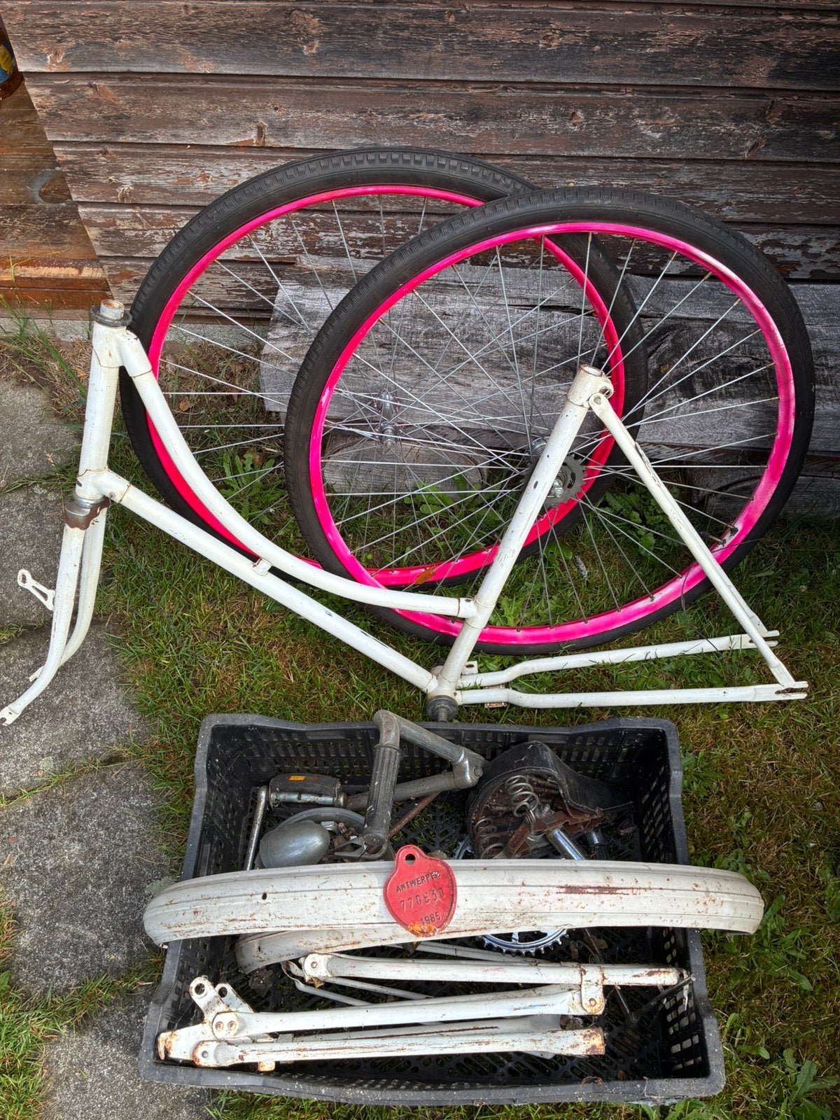 Omafiets Gazelle voor restauratie, Fietsen en Brommers, Ophalen, Gebruikt