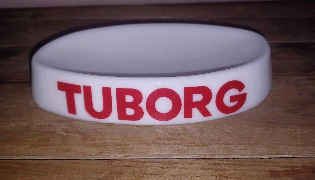 Vintage asbak Tuborg, Verzamelen, Ophalen of Verzenden, Zo goed als nieuw, Overige typen, Overige merken