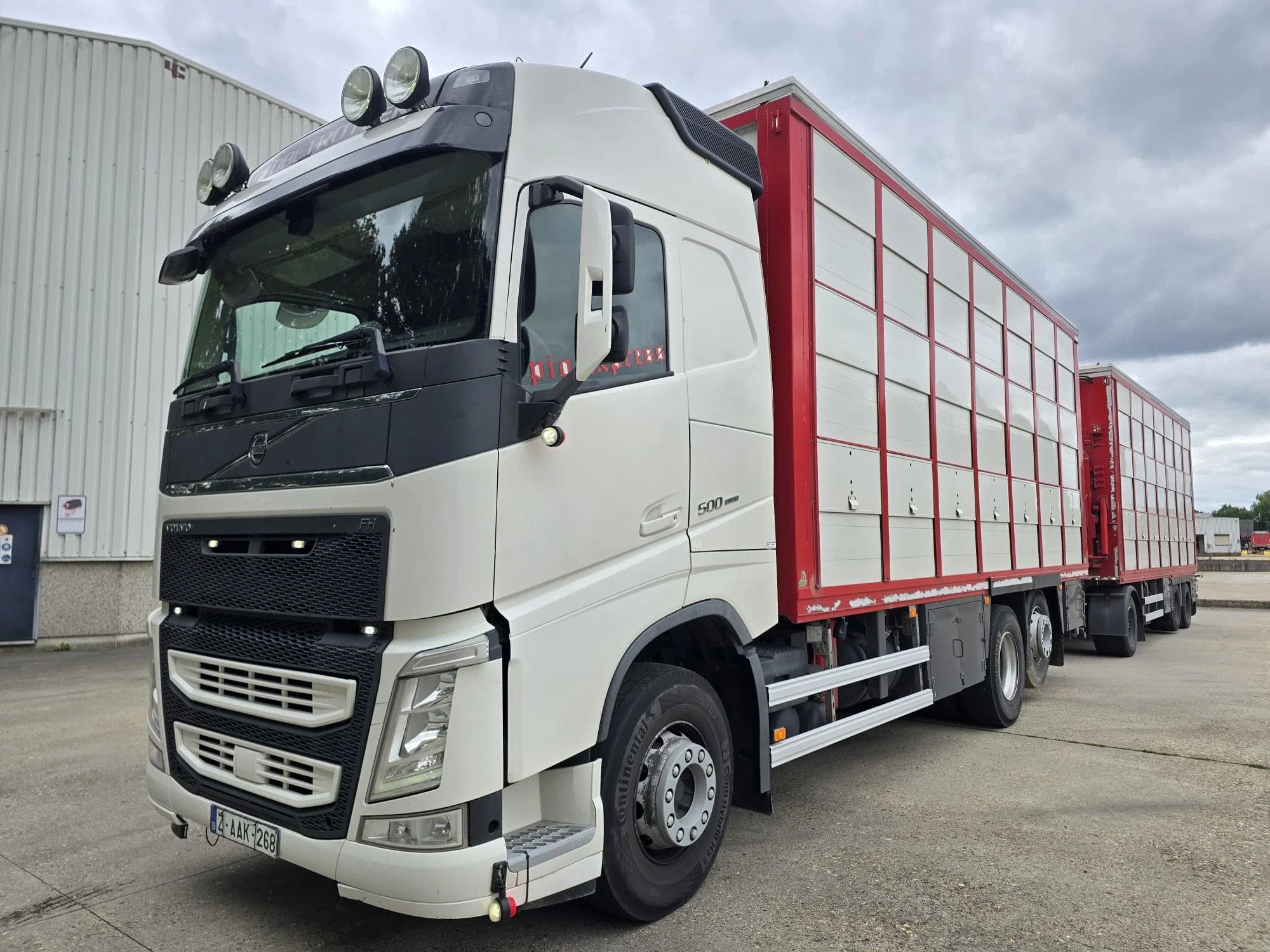 Volvo FH 500 EURO 6/ Retarder/ Guitton 3 Deck Live Stock/ Li, Autos, Camions, Achat, Euro 6, Entreprise, Diesel
