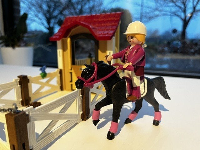 PLAYMOBIL 6934 — Arabe avec box à chevaux, Enfants & Bébés, Comme neuf, Autres types, Country, Kit complet