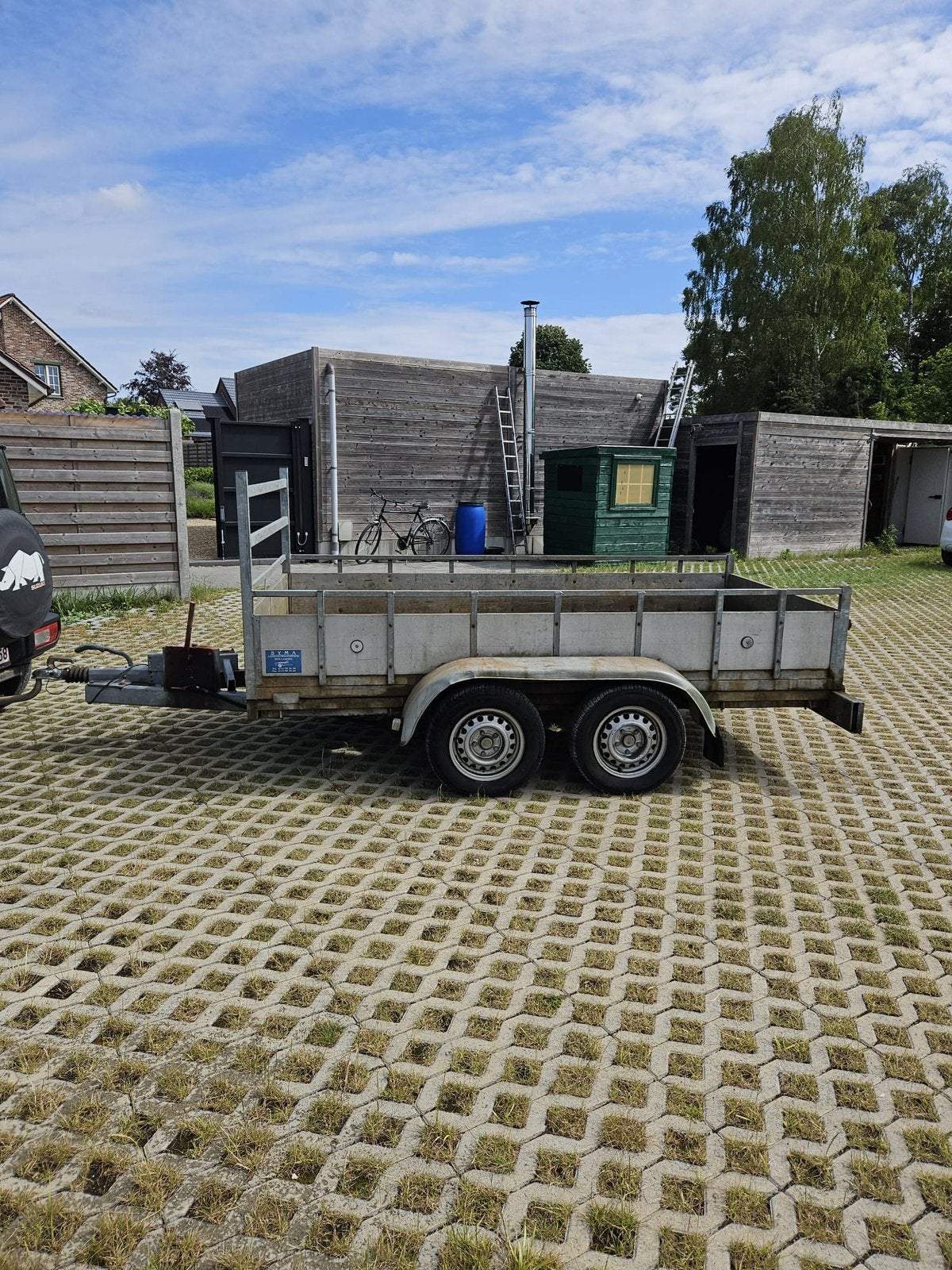 Kipper aanhanger te koop, Auto diversen, Aanhangers en Bagagewagens, Ophalen, Gebruikt
