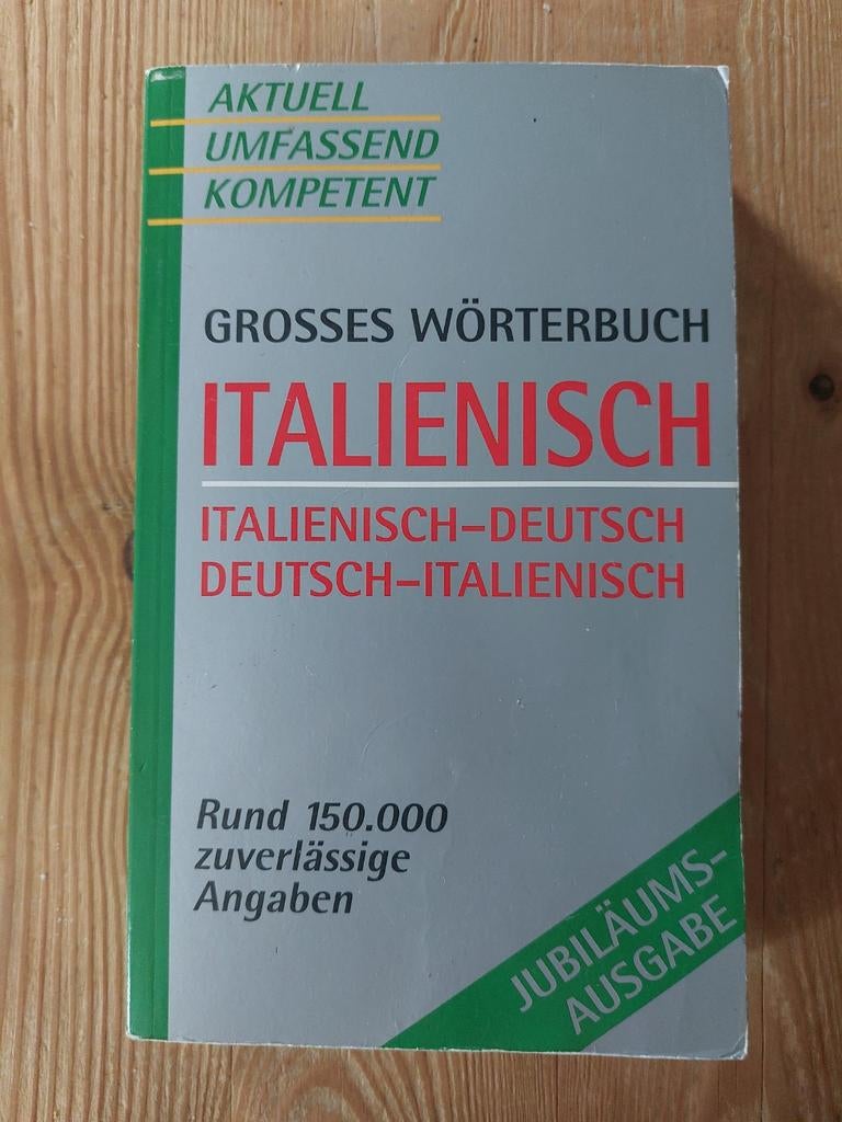 Dictionnaire italien allemand, Boeken, Studieboeken en Cursussen, Ophalen, Gelezen
