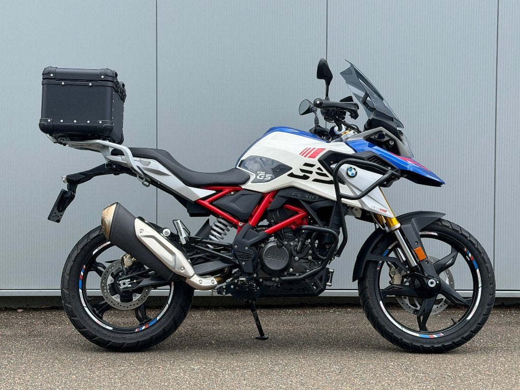 BMW G 310 GS avec poignées chauffantes et top case !, Motos, Motos | BMW, Entreprise, Tourisme, 12 à 35 kW, 1 cylindre, Permis Moto A2 minimum