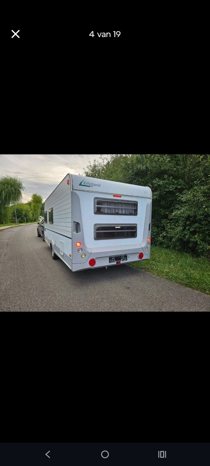 Eifeland Holiday - 6 slaapplaatsen met stapelbed van 2009., Caravans en Kamperen, Stapelbed, 6 tot 7 meter, Tot en met 6, 1250 - 1500 kg