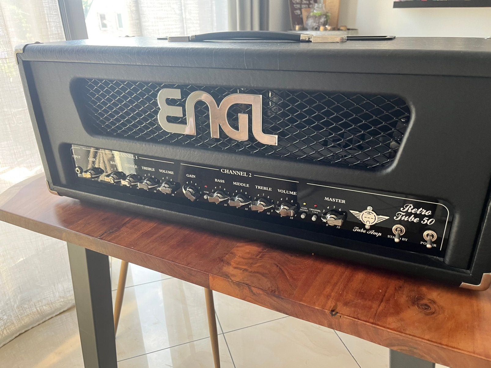 ENGL Retro Tube 50 - Tête d’ampli tout lampes 50W, Musique & Instruments, Enlèvement, Comme neuf, Guitare, 50 à 100 watts