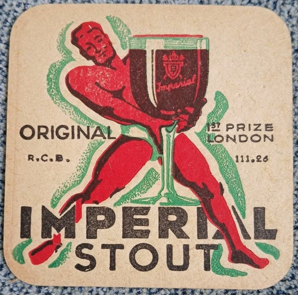Oud bierviltje Imperial stout, Verzamelen, Verzenden