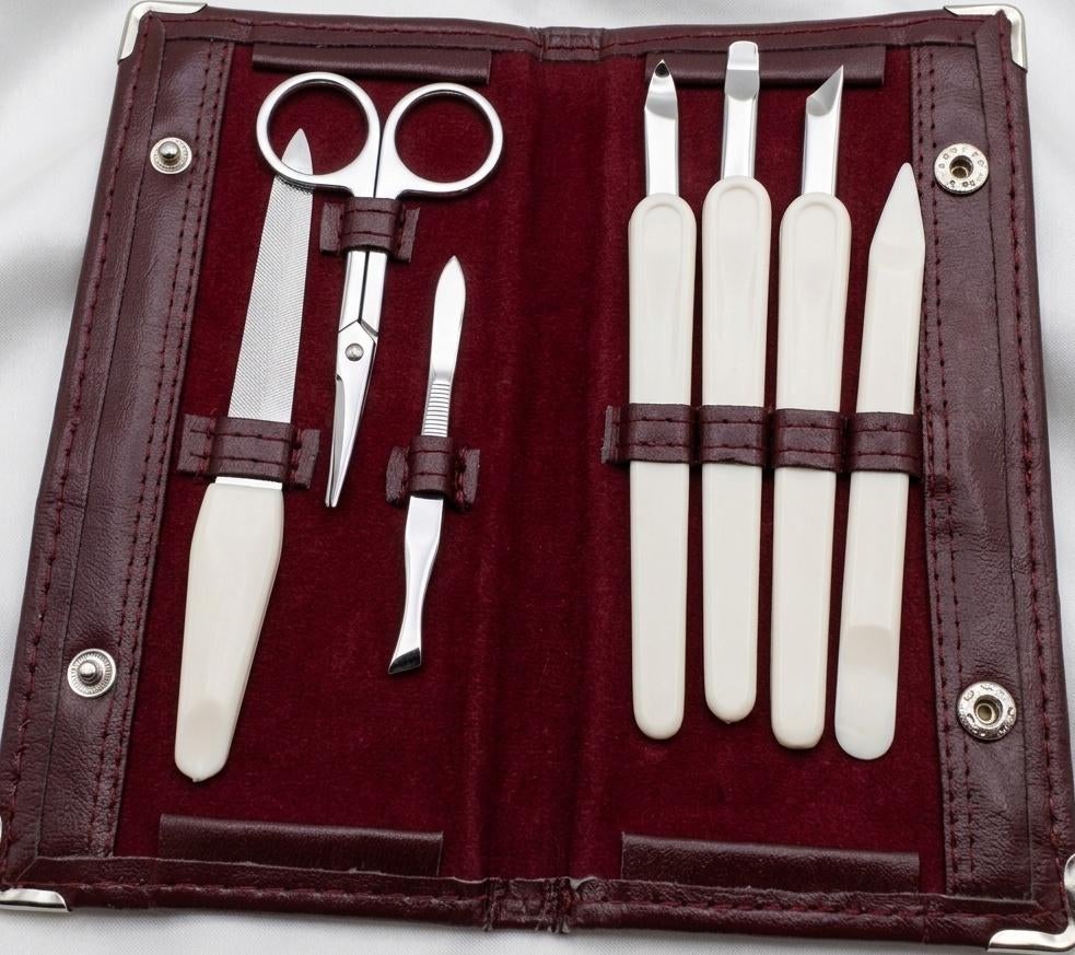 beauty vintage manicure setje nagelverzorging, Ophalen of Verzenden, Nieuw, Overige typen