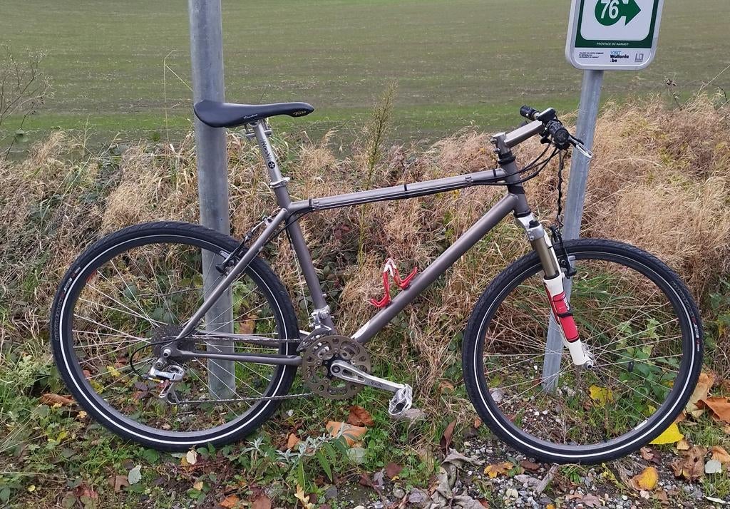 Vtt titane 26 pouces, Ophalen